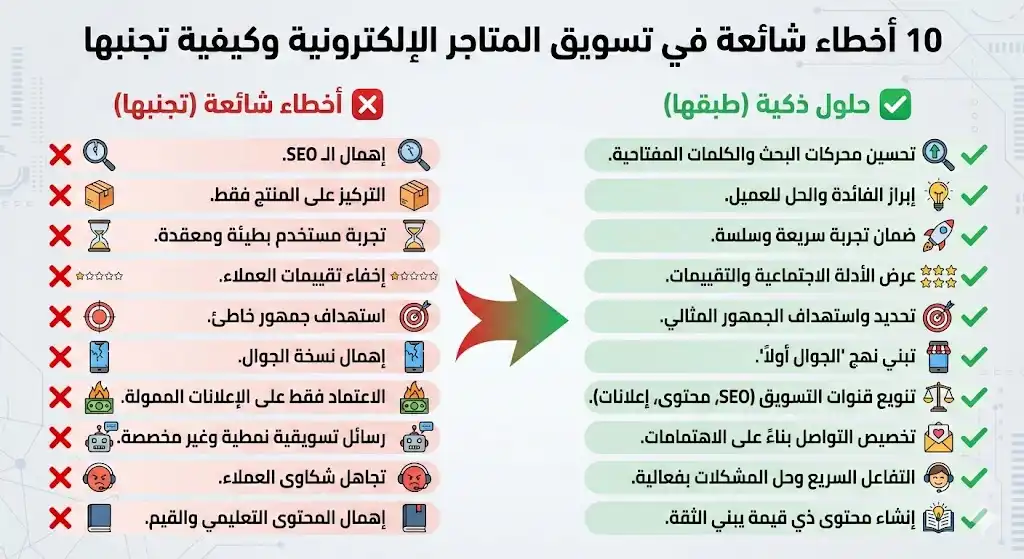 تسويق المتاجر الالكترونية 2026 4