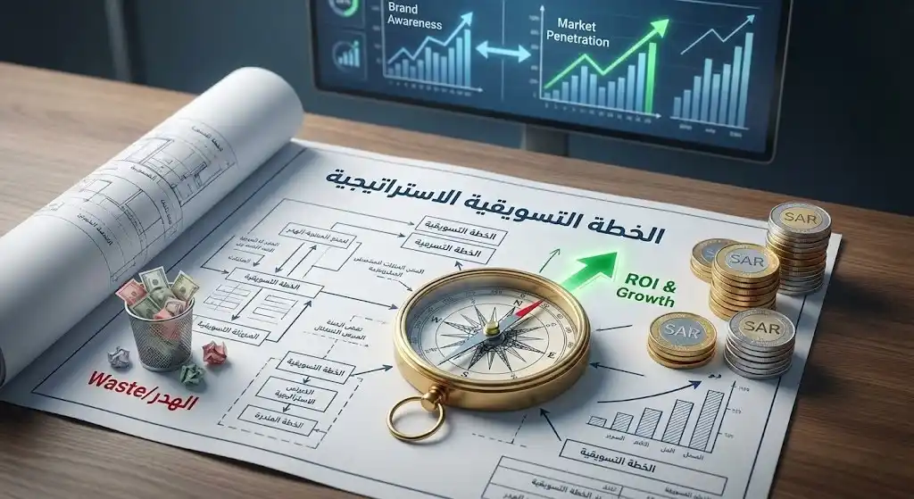 خطة تسويقية لموقع الكتروني