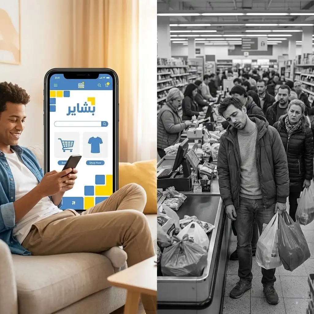 خطوات شراء منتج عبر المتجر الإلكتروني 2026