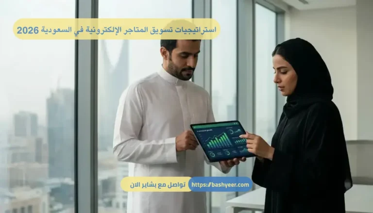 استراتيجيات تسويق المتاجر الإلكترونية في السعودية لعام 2026: دليلك الشامل لزيادة المبيعات والنمو