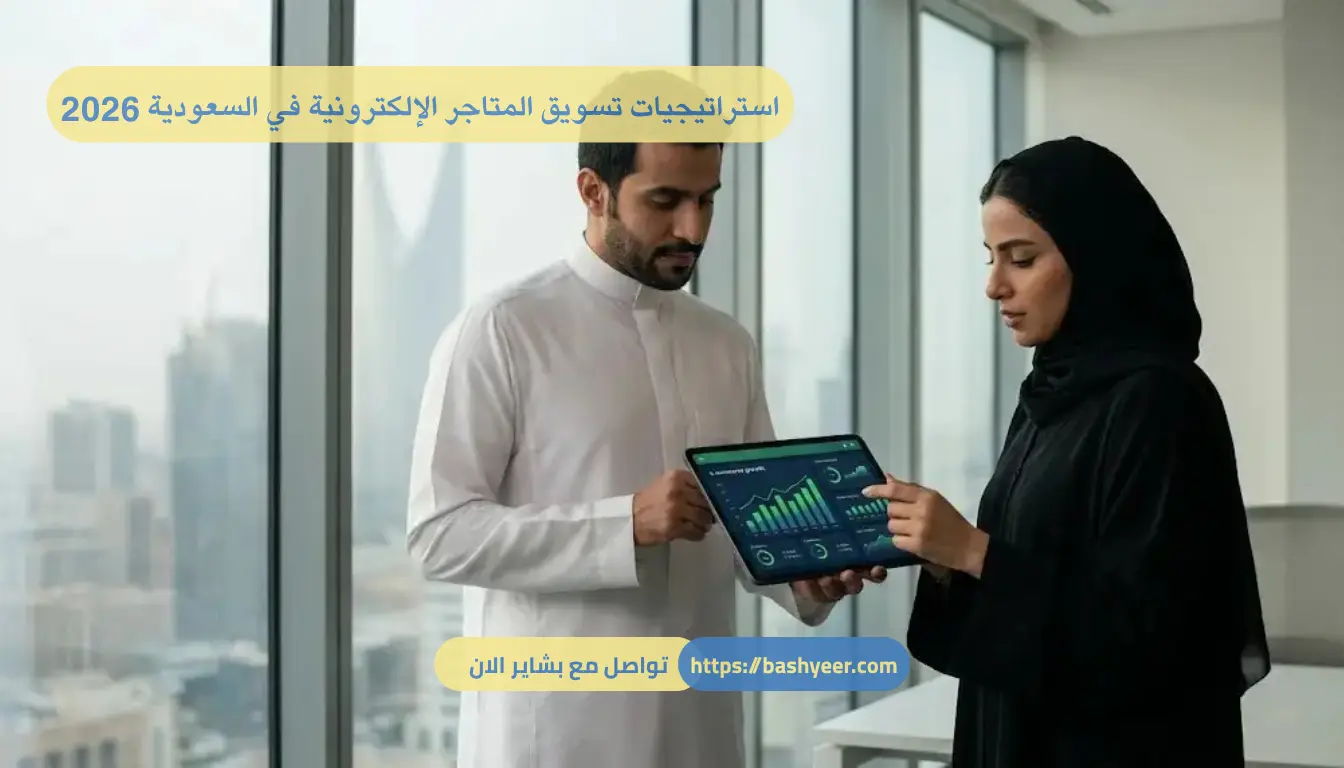 استراتيجيات تسويق المتاجر الإلكترونية في السعودية 2026